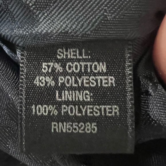 Express NWOT Navy Blue Double Breasted Pocket Ruffle Peplum Pea Coat Jacket XS - Picture 7 of 13